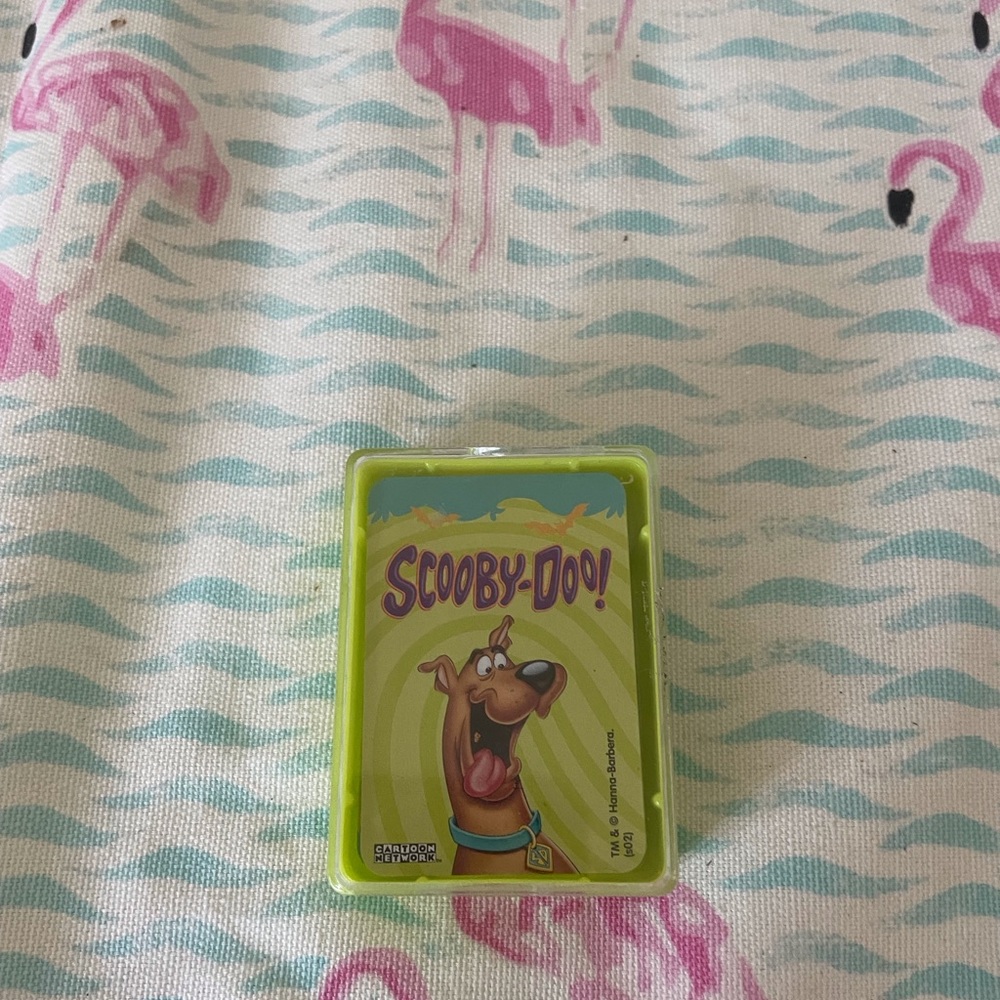Vintage 90s Scooby Doo mini playing cards